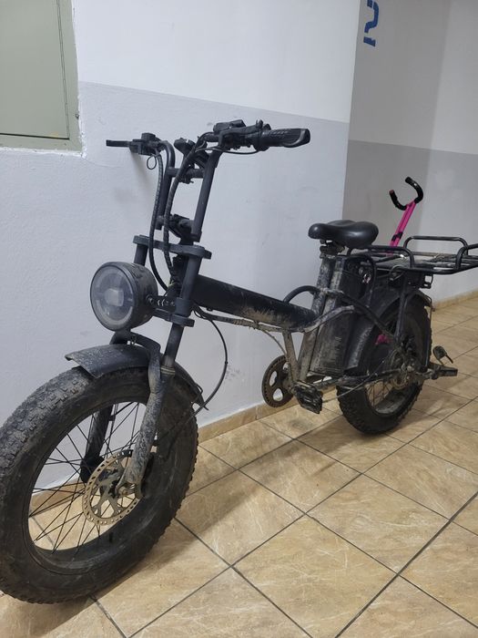 Электровелосипед электро велосипед электрофетбайк Леопард Leopard 1200