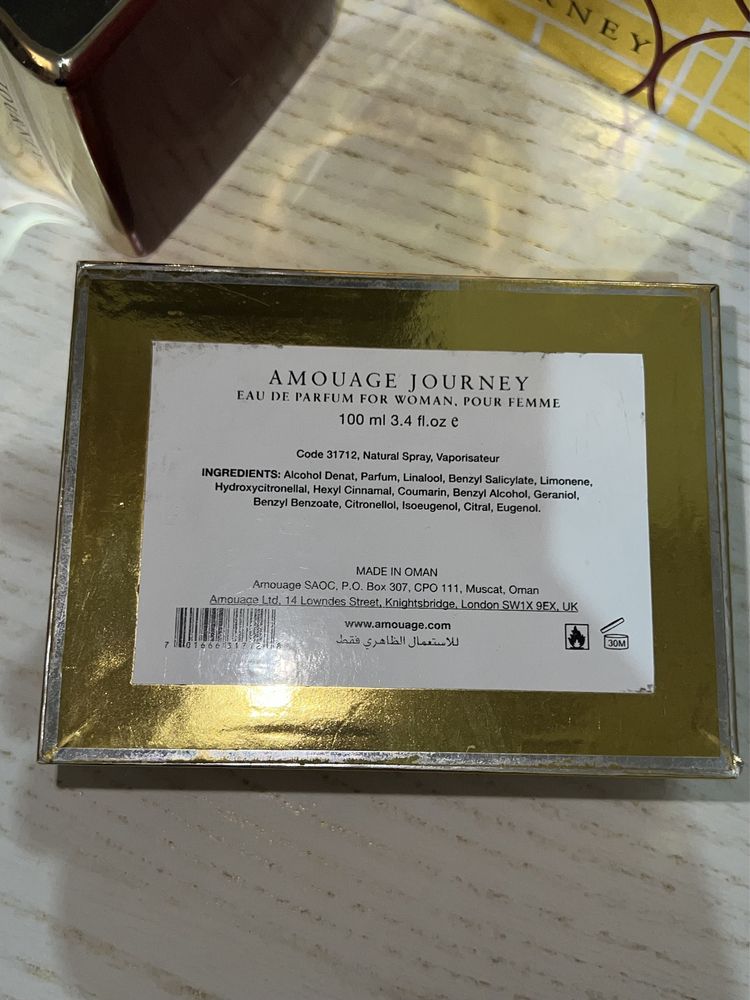 Amouage Journey 100мл оригинал