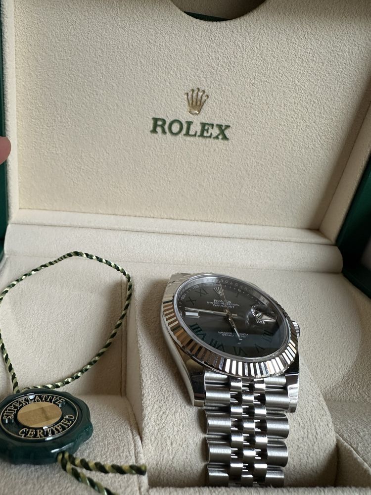 ROLEX DATEJUST 41 wimbledon