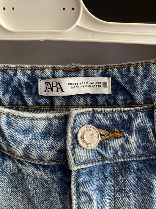 Zara дънки straight-fit
