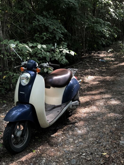 Ретро скутер honda crea scoopy