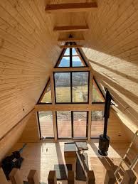 Vand cabane din lemn tip A