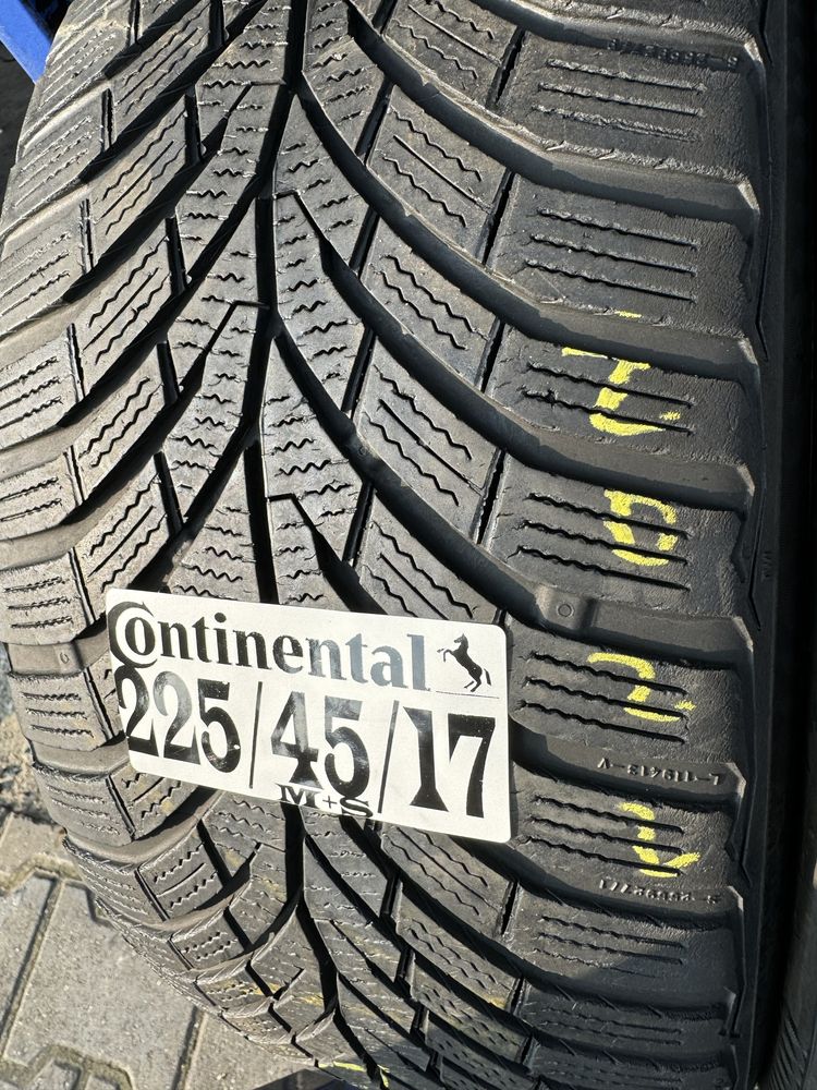 225/45/17 continental m+ s