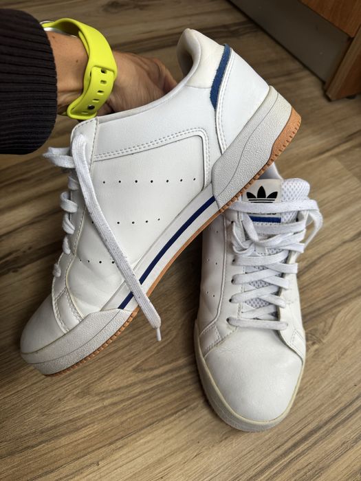 Оригинални кожени кецове Аdidas Originals COURT ! 46 н