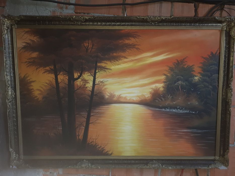 Tablou pictat pe pânză