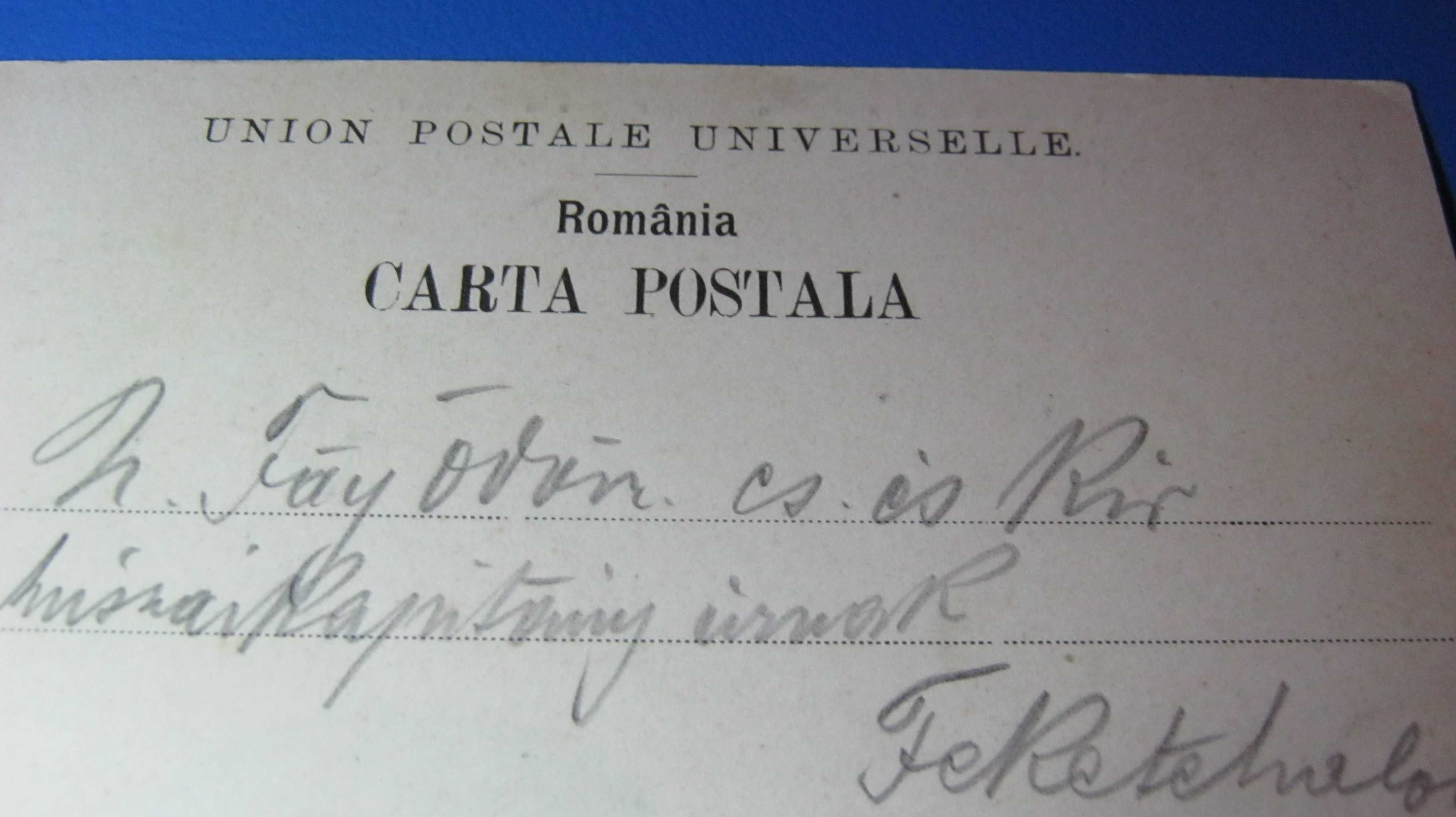 Ilustrata veche/Carte Postala,POD CERNAVODA,Salutari din Romania,1903.