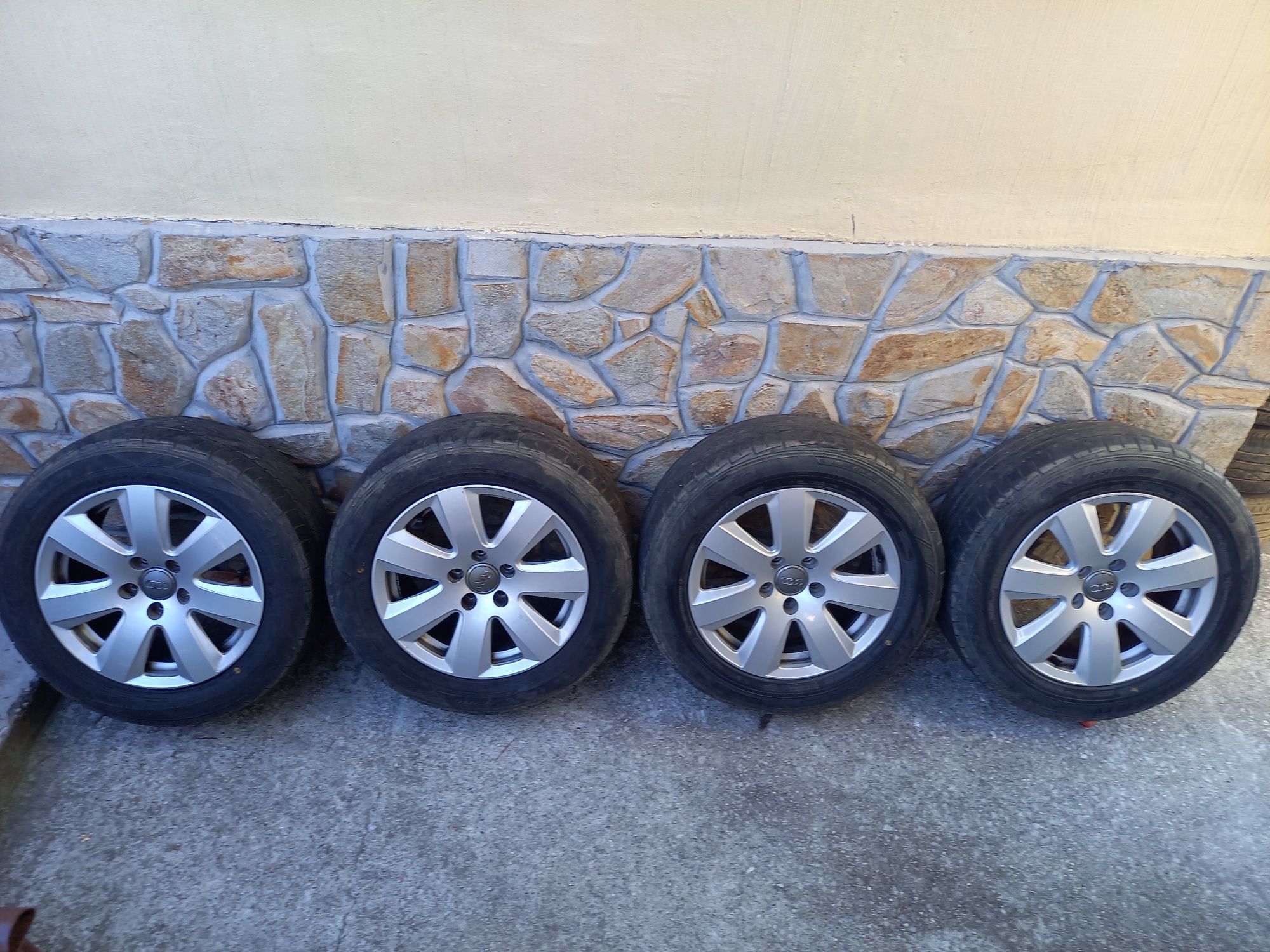Оригинални Алум джанти 16цола за Audi A-6.A-4.А3.vw Golf.passat.5×112