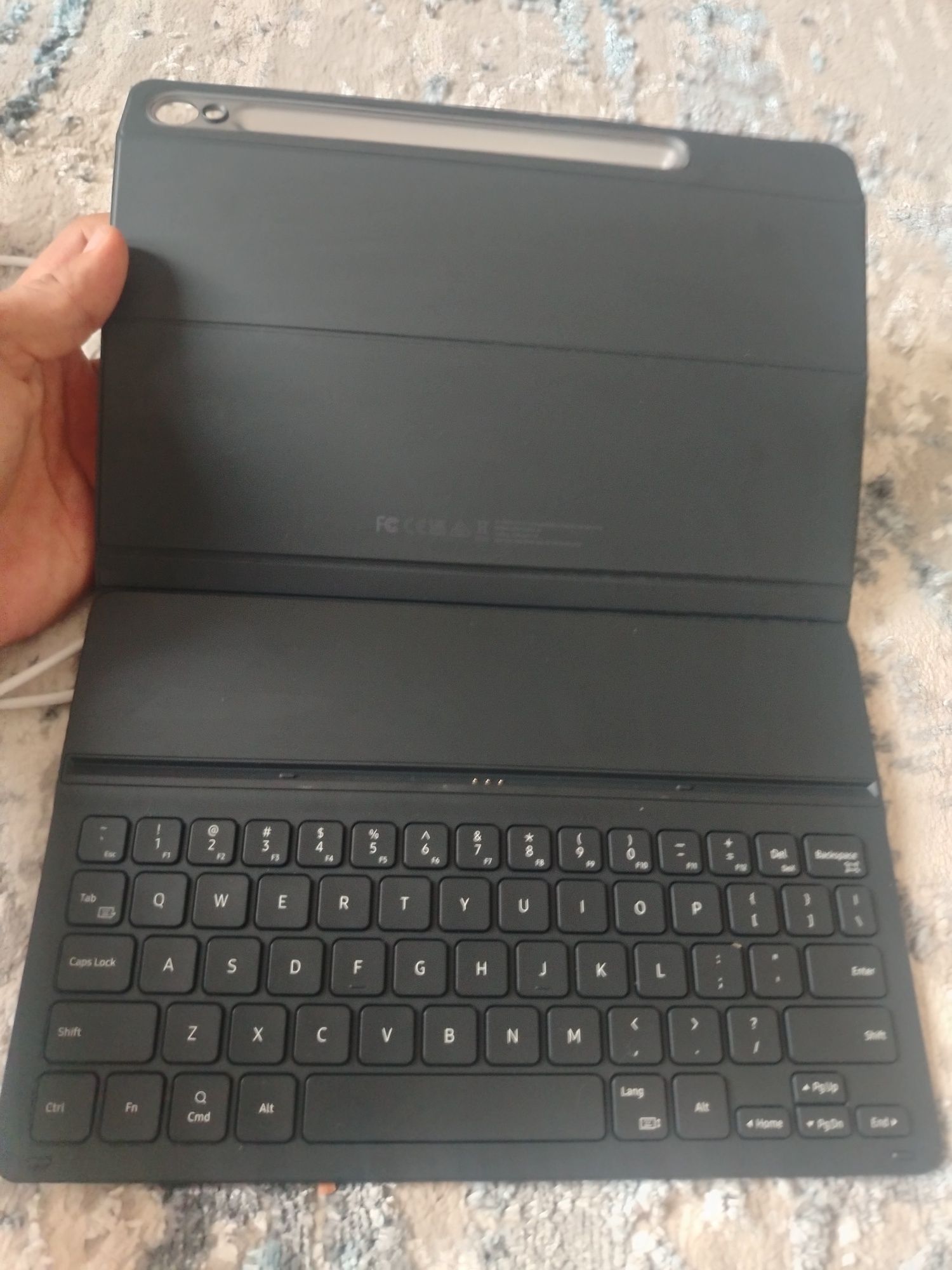 Samsung tab S9 5g, 12/256 va klavyaturasi