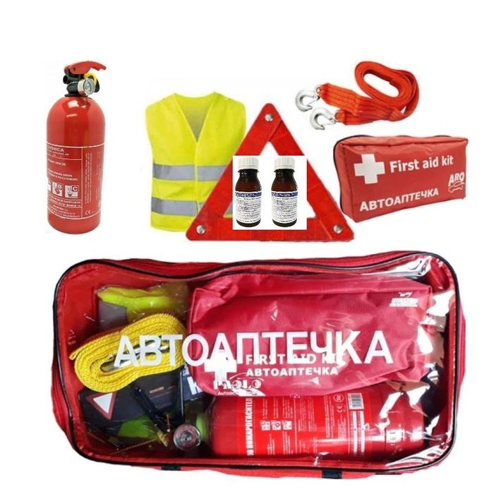 автокомплект ,авариен комплект , комплект за първа помощ vertex, ...