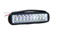 Мощен LED bar ЛЕД халоген / дневни светлини с мигач 54W 15.5см 12v/24v