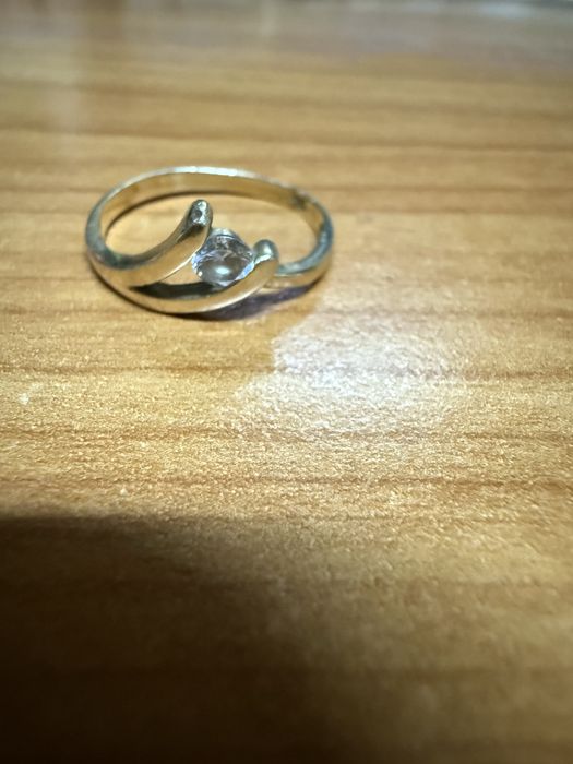 Inel aur 14 karate  marimea 20