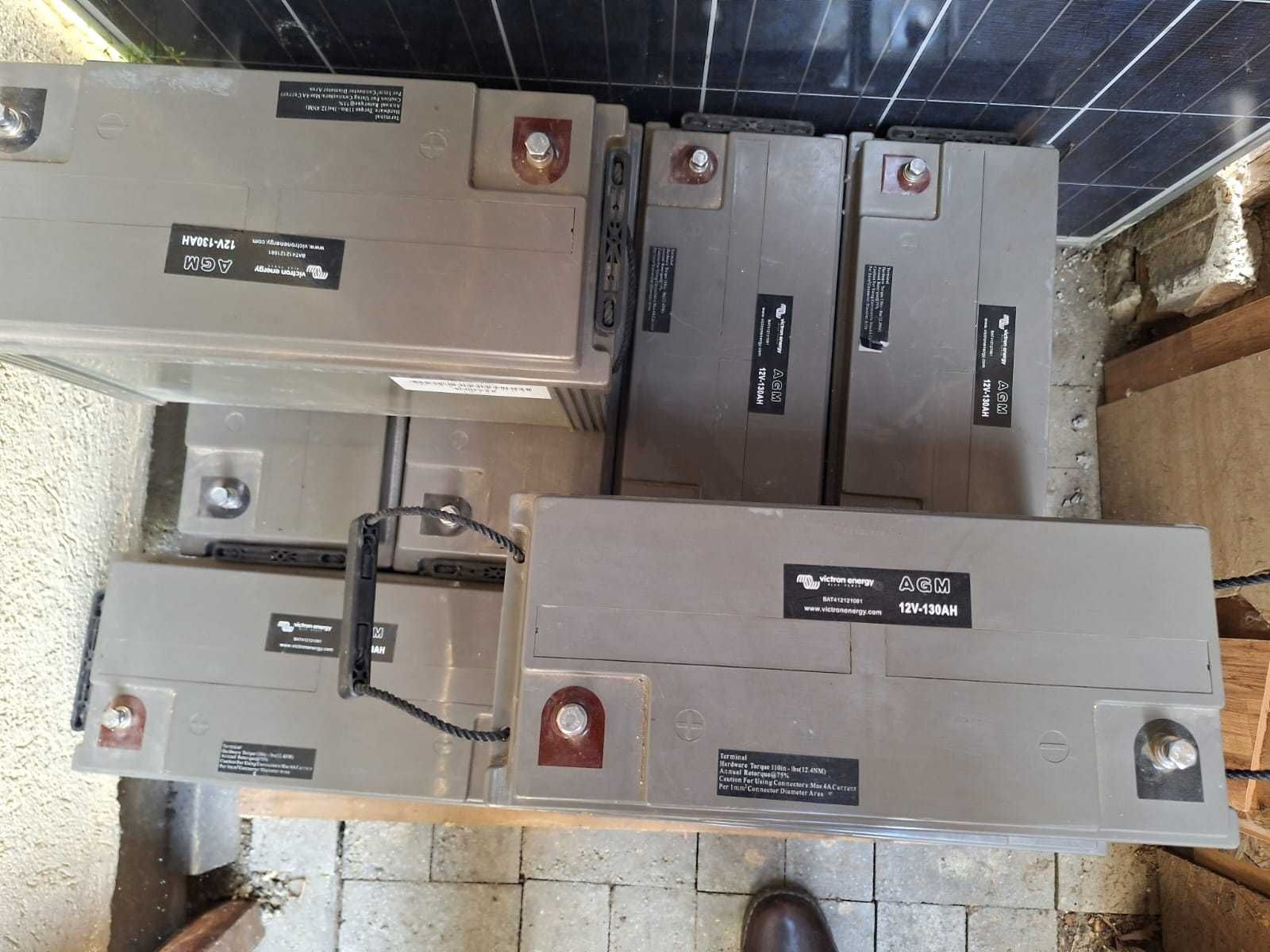 8 acumulatori AGM Victron Energy 130AH