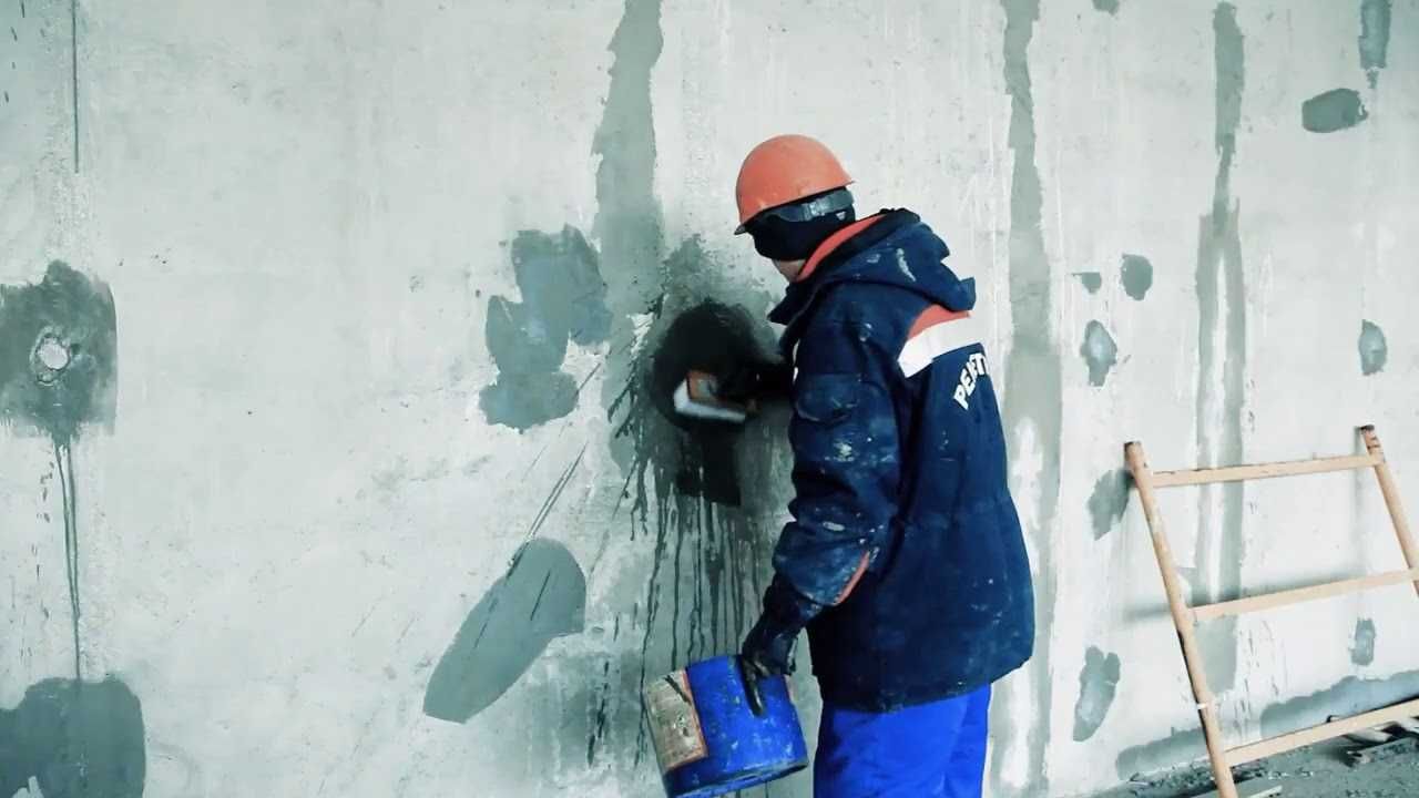 Гидроизоляция подпорных стенок с материалами системы Пенетрон