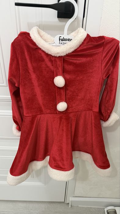 Костюм санты для девочки