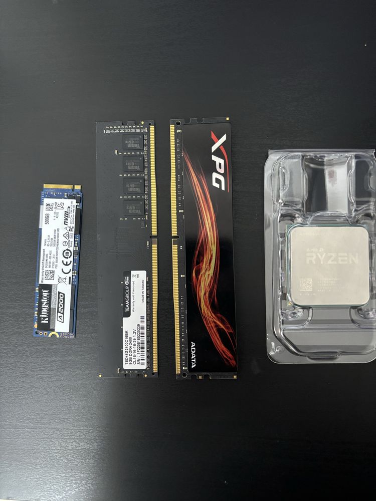 Kit Procesor Ryzen 7, 16GB Ram, M2 nvm, sursa 550V