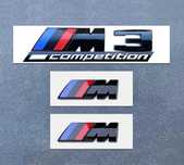 Set embleme M3 Competition Emblema M aripi si haion Stema Sigla BMW