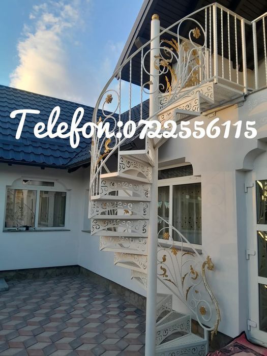 Scări Spirală pentru interior și exterior