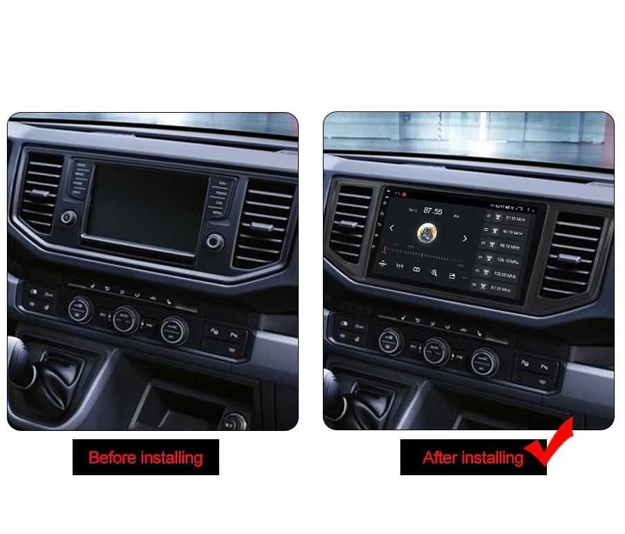Мултимедия за VW Crafter Volkswagen Crafter навигация Android 2DIN VW
