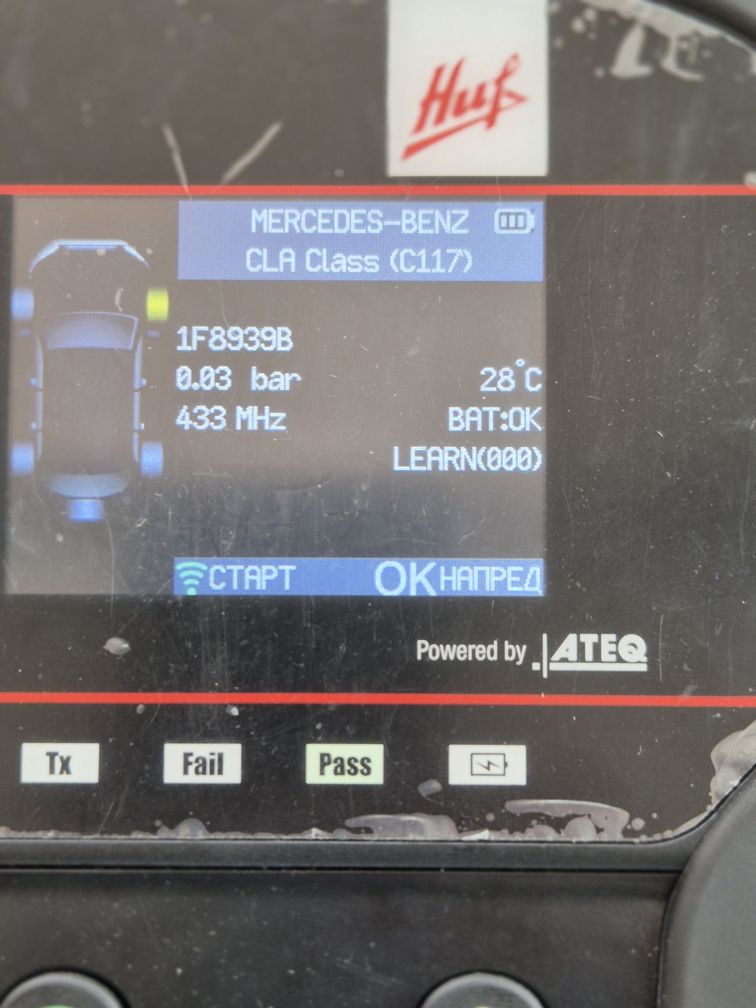 Оригинални сензори за налягане на гумите МерцедесW204/205/W212/A/B/CLA