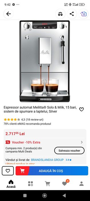 Expresor cafea Melitta