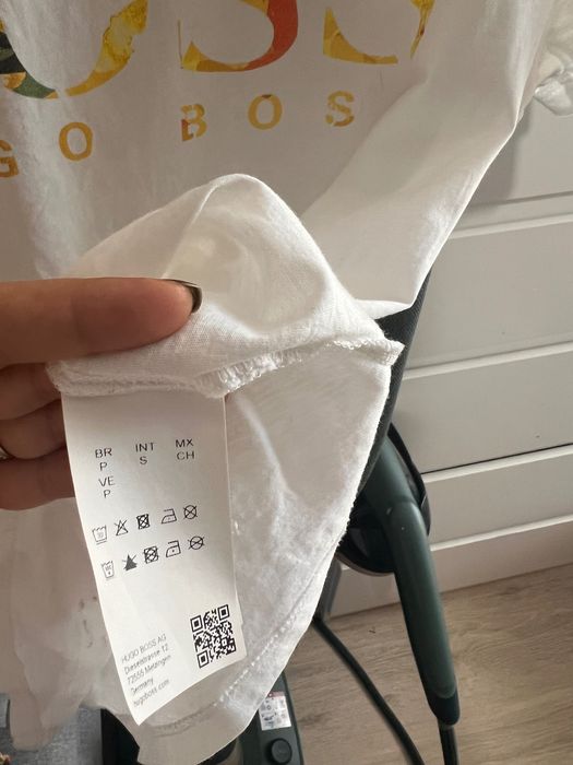 Tricou Hugo Boss S damă alb
