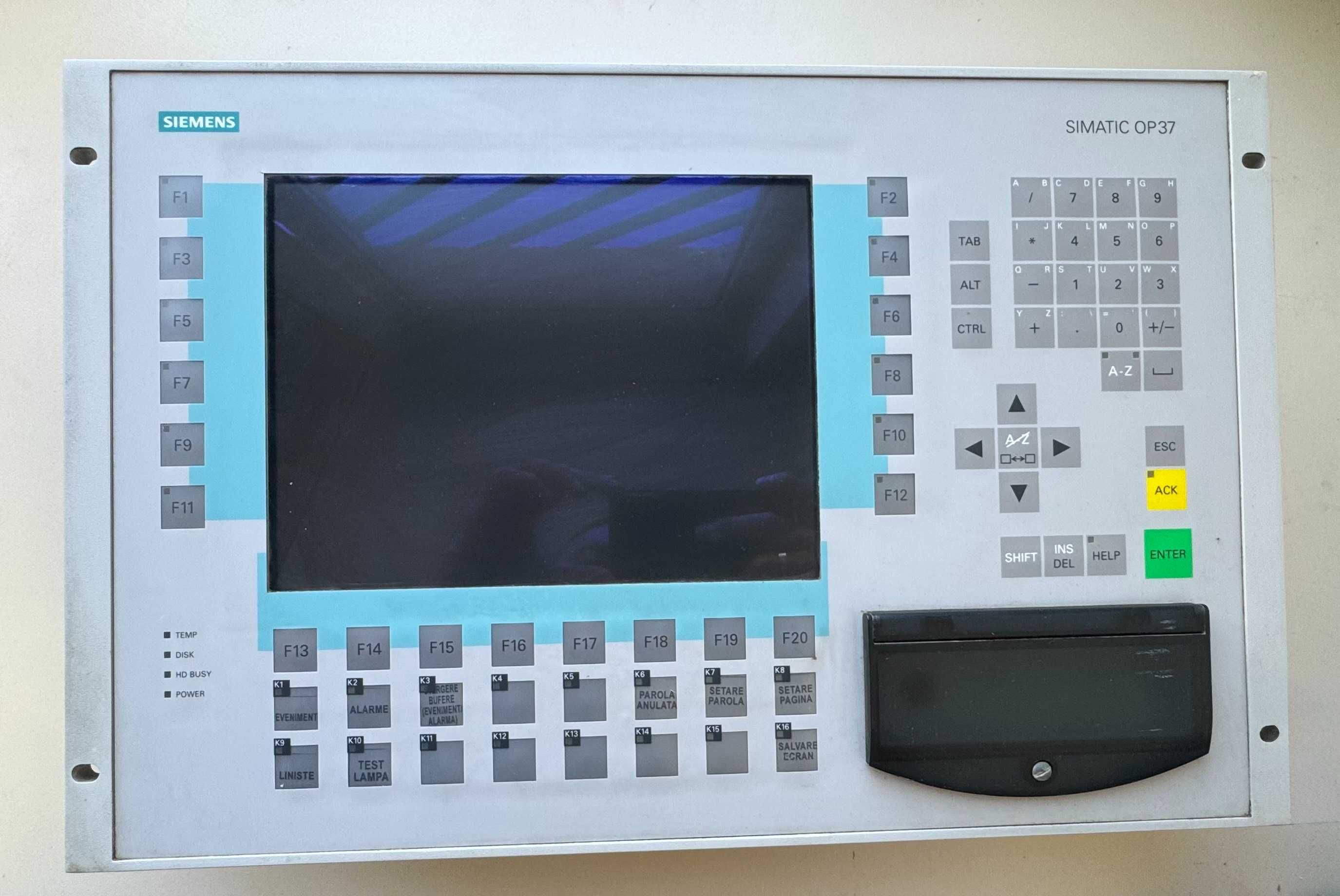 Операторски панел Siemens OP37 6AV3637-1LL00-0AX0