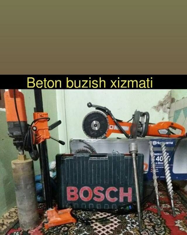 Beton buzish xizmati