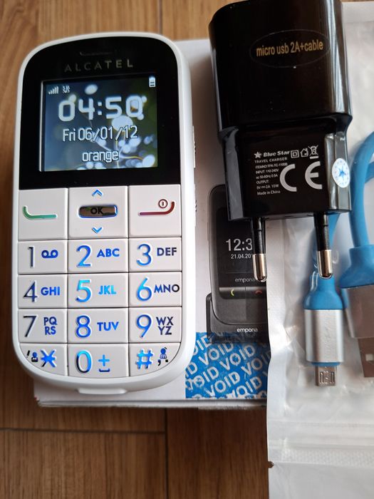 Telefon seniori,meniu engleza.