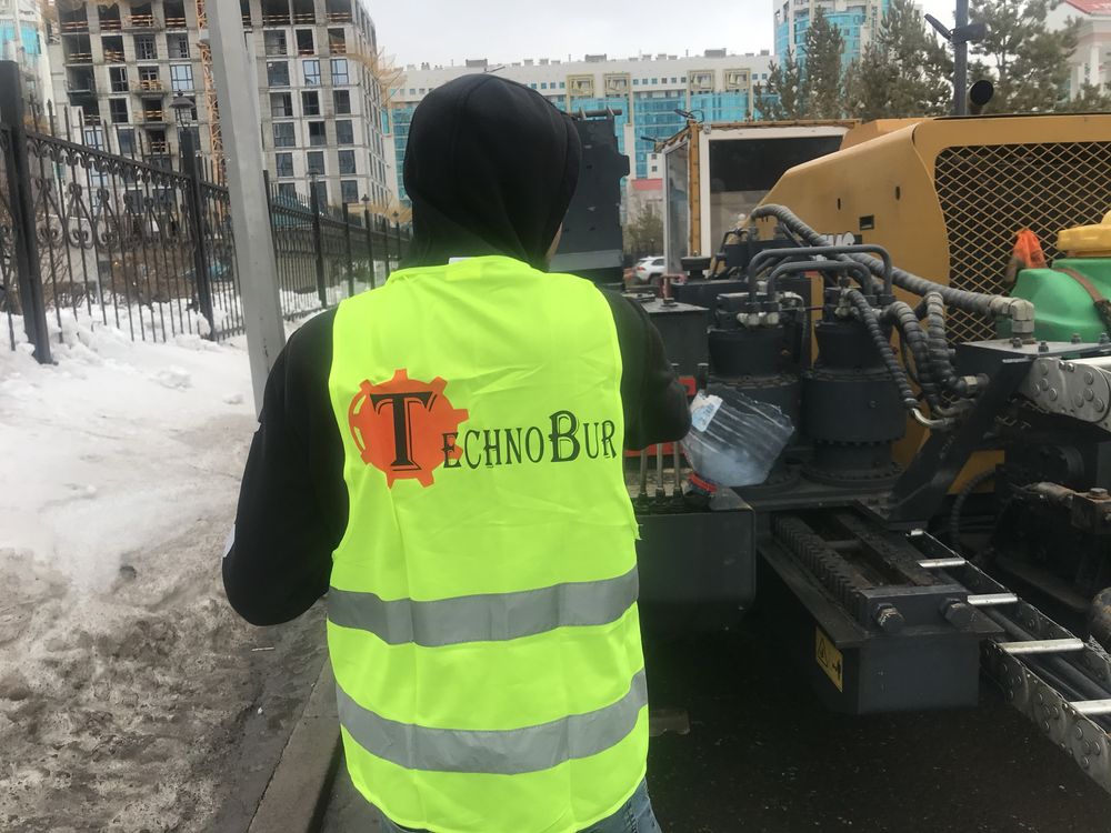 ГНБ водопровод прокол под дорогами