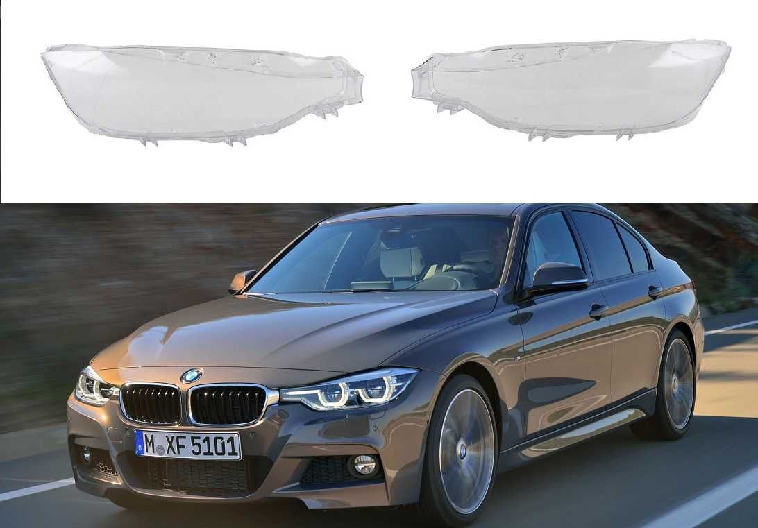 Стъкла за фар BMW F30 LCI 15-18 LED, Капаци за фар F30/F31 LCI