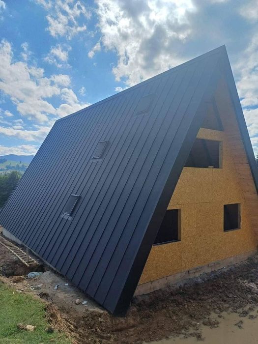 Facem cabane din lemn stil a