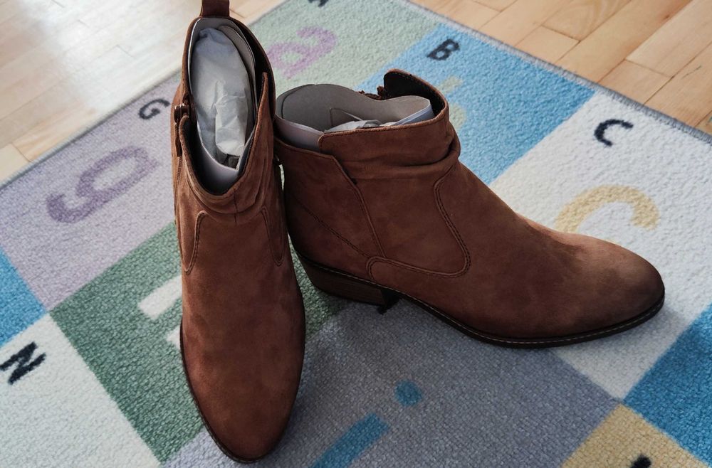 TAMARIS bootie 1-25329-25 Camel 310 women – Женски боти