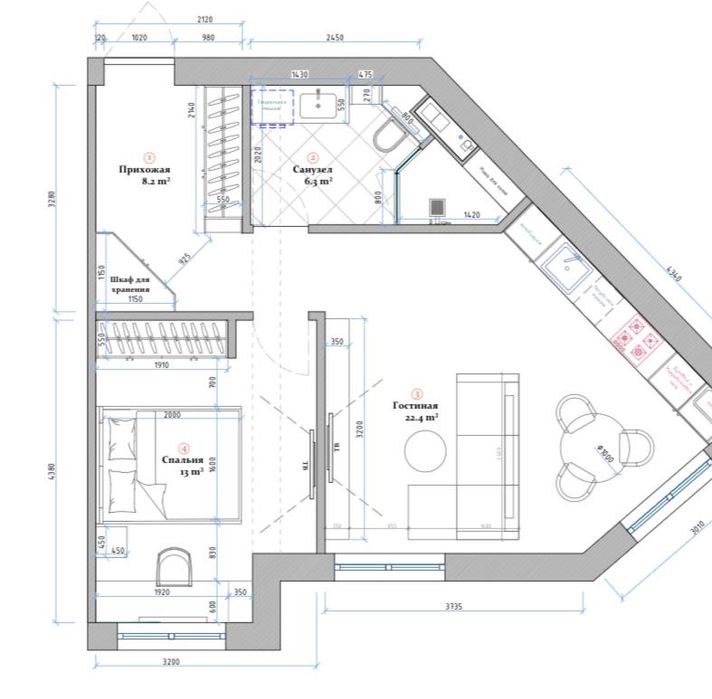 Продается Новастройка  кадаср  до конца года 2025