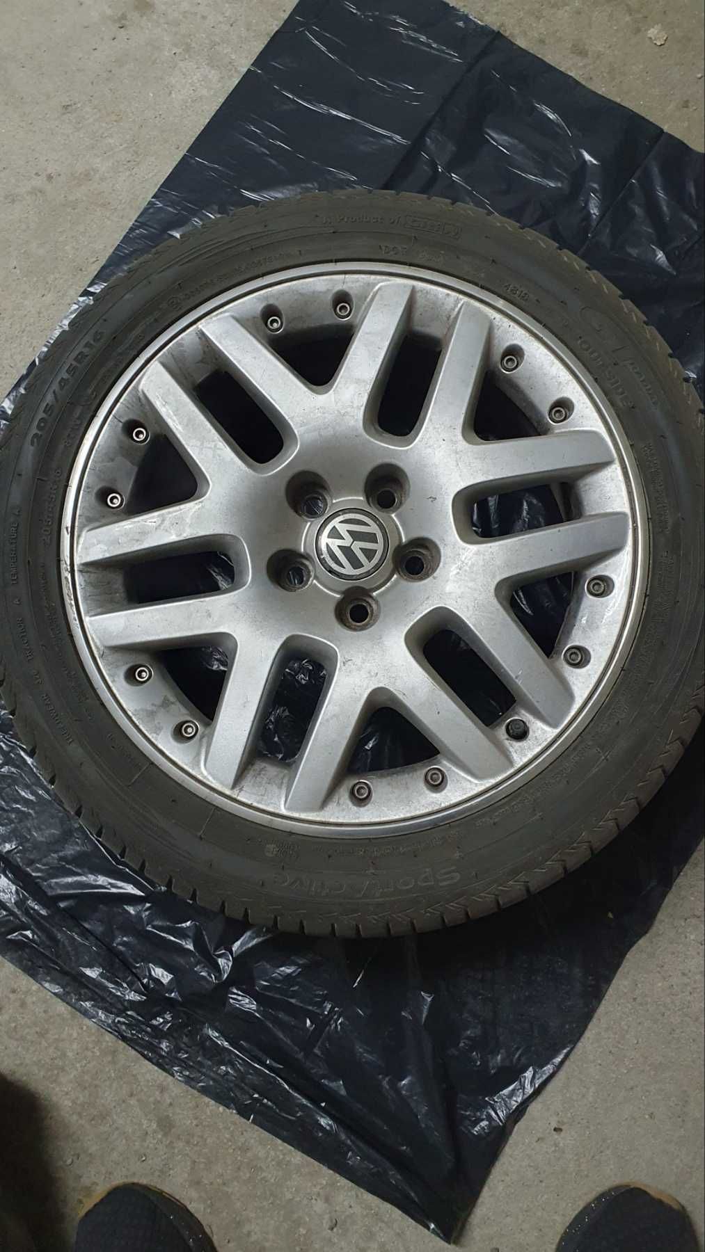 5 бр. Лети джанти 16", 5х100, ET 43, 6.5J BBS RS 825 San Marino