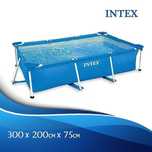 Каркасный бассейн 300×200×75 INTEX стойка бассейн stoyka basseyn