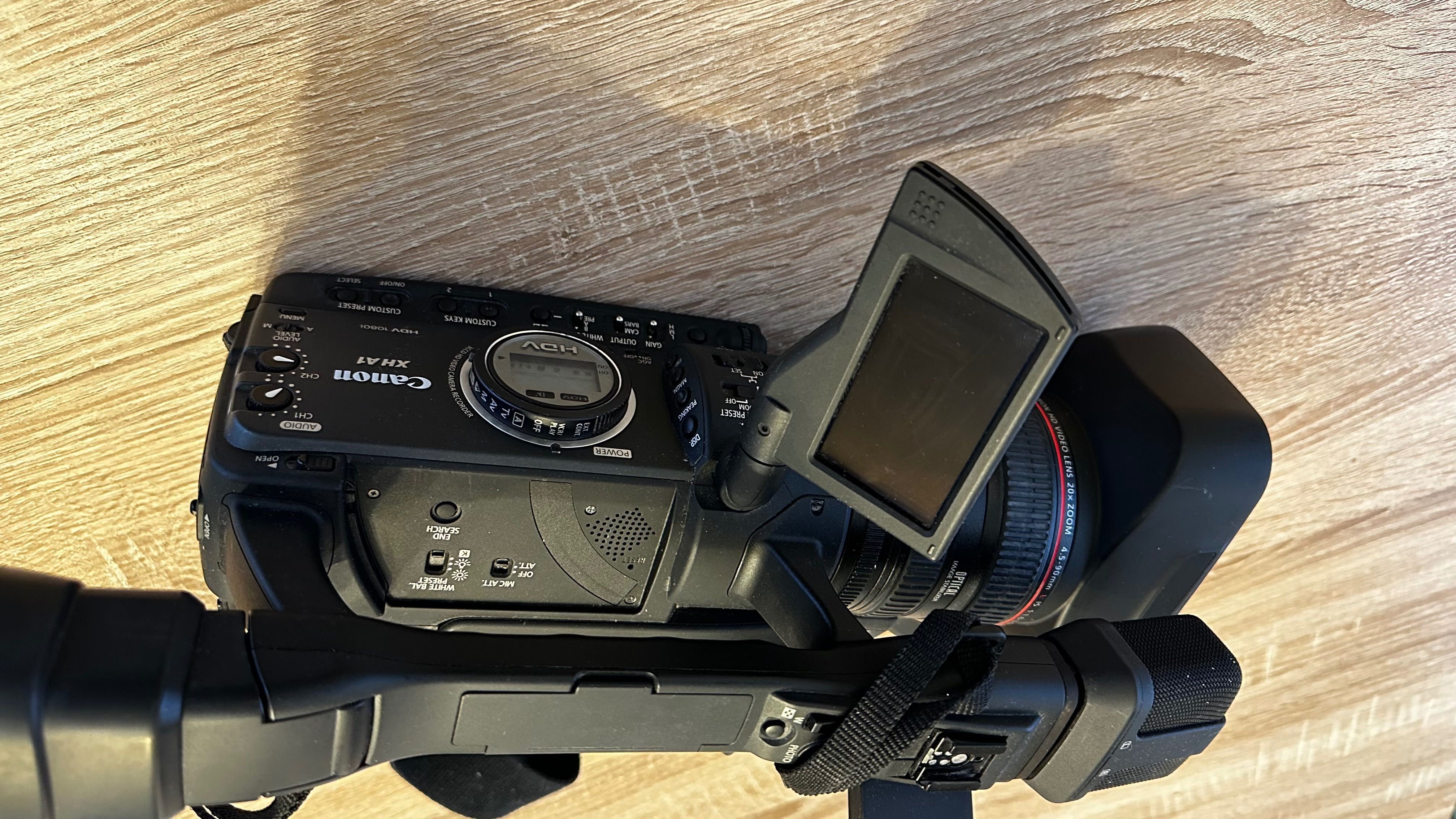 Canon XH A1 HDV 1080i camera video profesionala DEFECTA piese