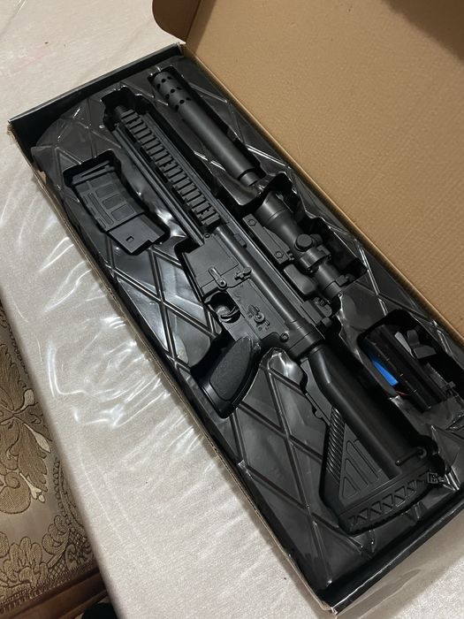 Автомат Игрушечный стрелает орбизами