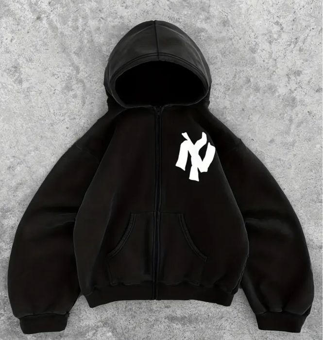 Черная зипка NY, новая размер S