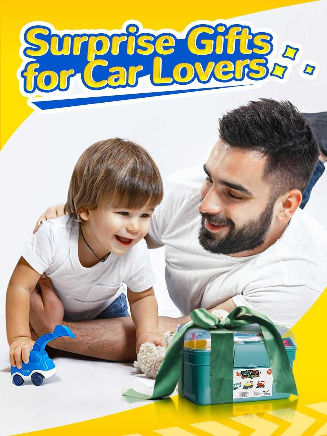 HahaGift Бебешки играчки за момчета 12-18 месеца
