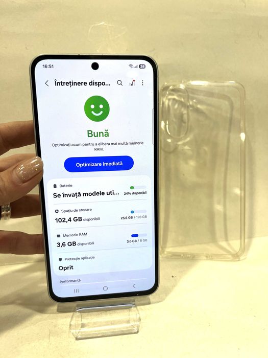 Samsung A56 5G, 128GB/8GB, Awesome LightGray!