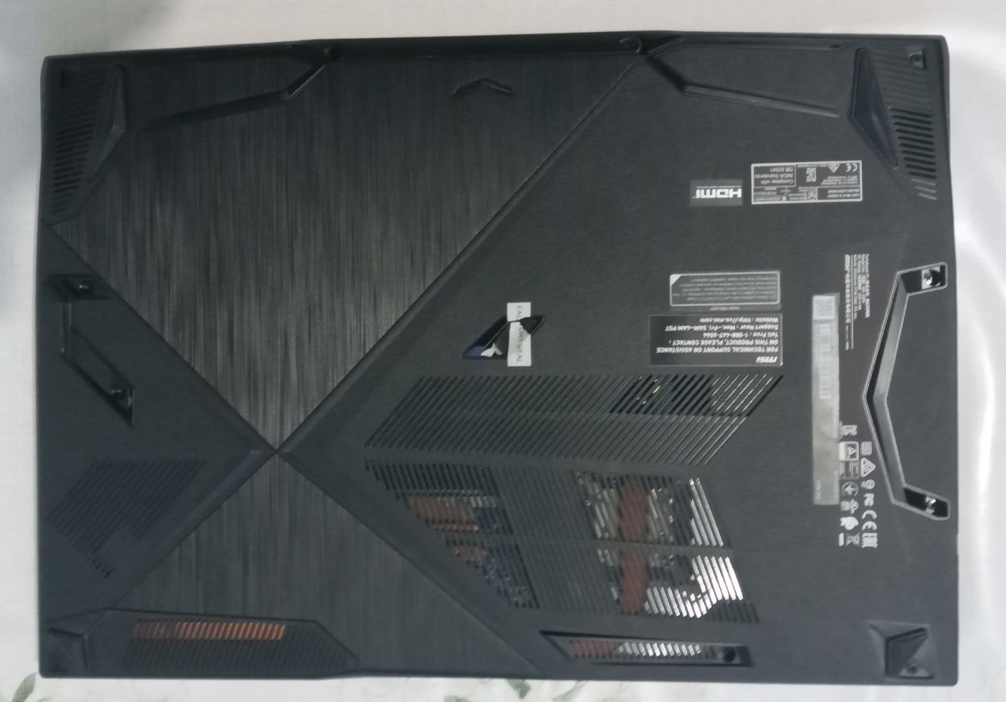 Noutbuk MSI GF63 i5 10500H
