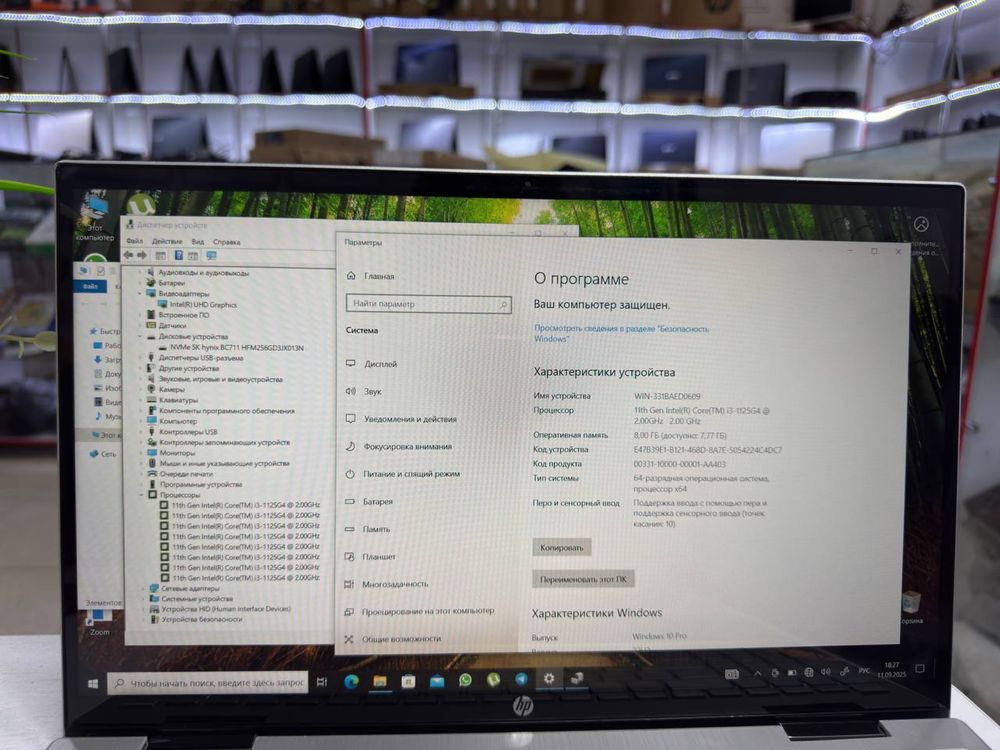 Hp  core i3 x360 ekrani sensorlik