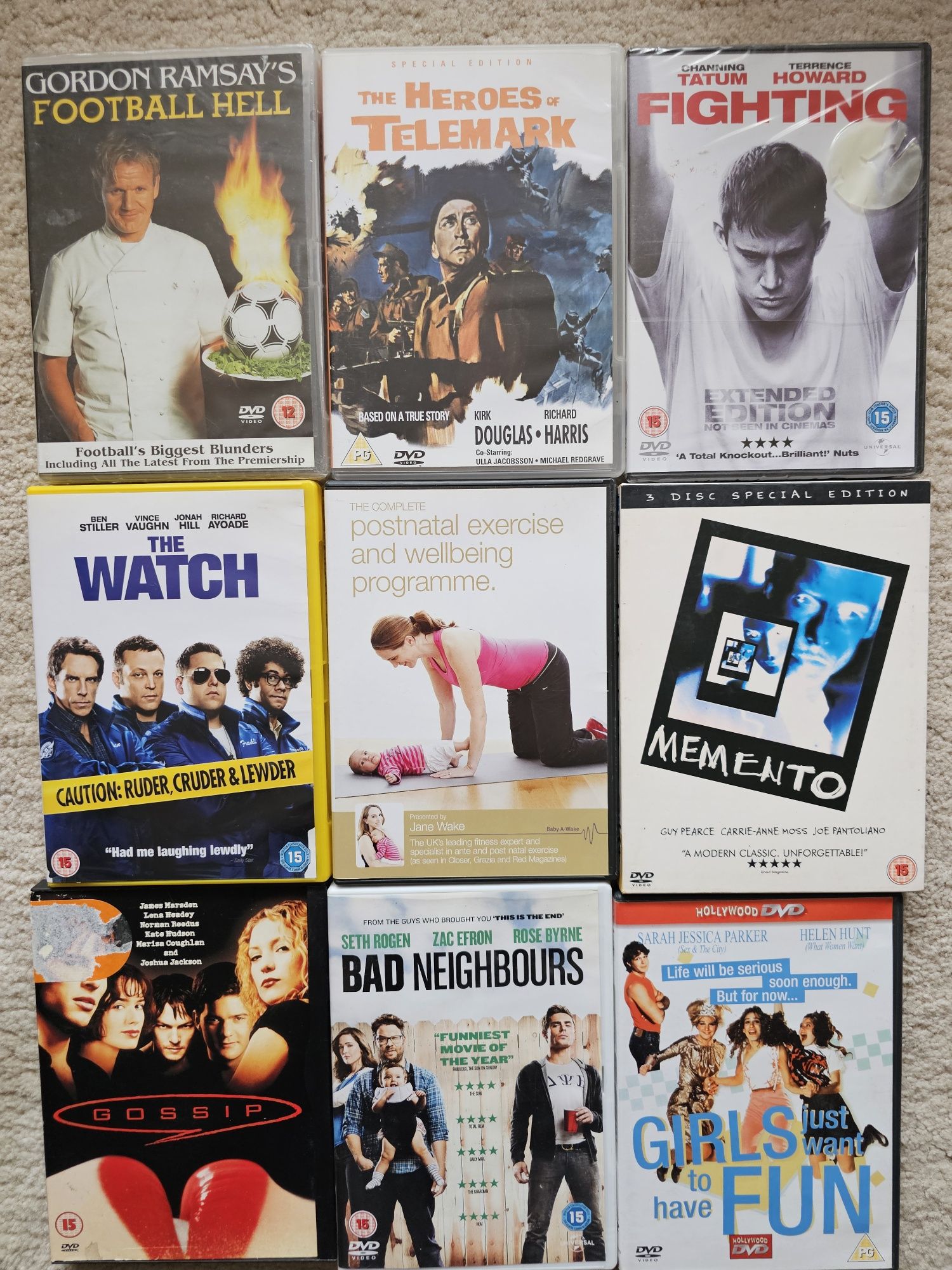 Оригинални DVD на Английски език от лична колекция