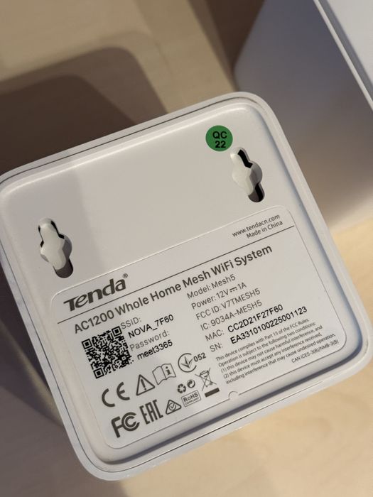 Routere Tenda mesh pretul e pt ambele