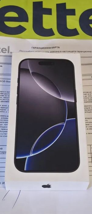 Iphone 16 Pro 256GB Black Titanium