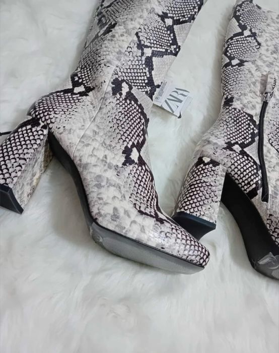 Cizme Zara din piele naturala