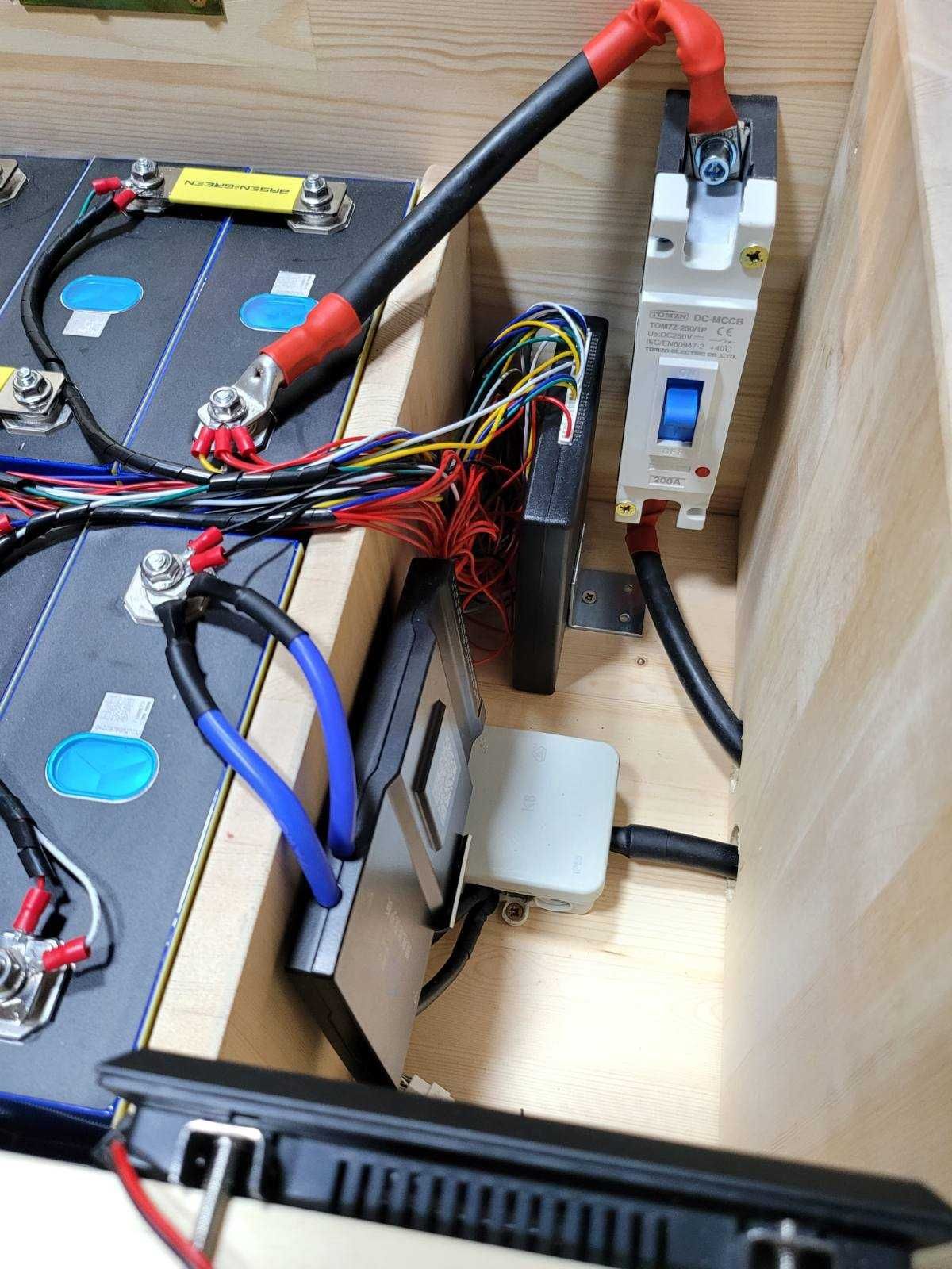 Нови 15kWh Соларни Батерии 300Ah 51V Индивидуални Сглобени LIFEPO4