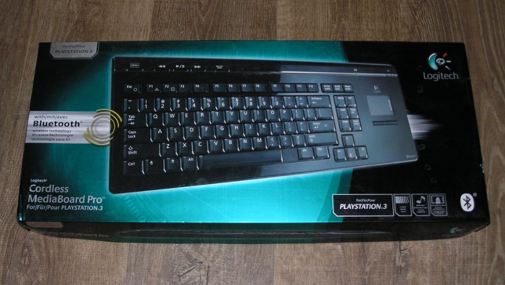 Tastatura Cordless Bluetooth Logitech laptop, PlayStation 3, 4 PS3+4