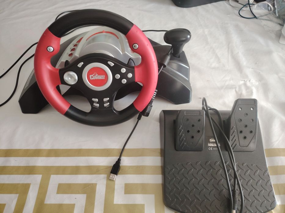 Руль от пс 3, есть переходник на usb