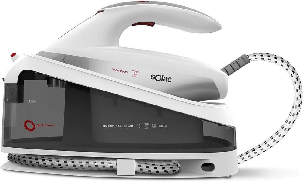 Парогенератор Solac CPB6200, Свръхналягане 6,5 бара. 2400W, Бърз старт